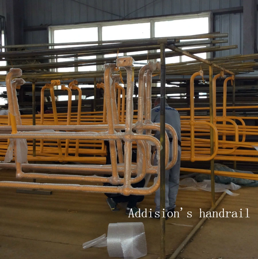 Monowills Handrail Safety Railing &quot;Ball &amp; Tube&quot; Stanchion System Functional Handrail