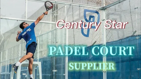 Century Star 2023 Hot Selling Panoramic Padel Court Canchas De Padel Outdoor Paddle Tennis Court for Sale