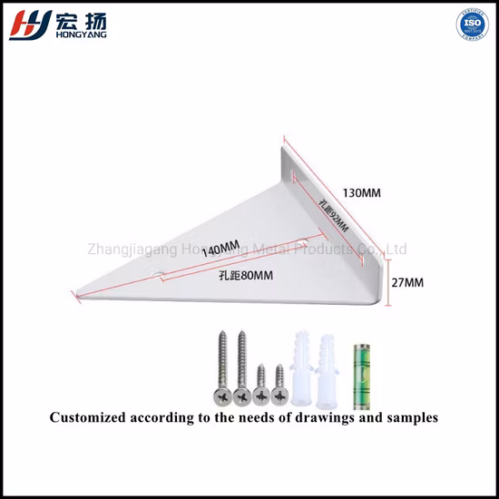 Manufacturers Directly Provide Invisible Iron Thickened Triangle Bracket Wall Hanging Bracket Wall Shelf Can Bear The Partition Support