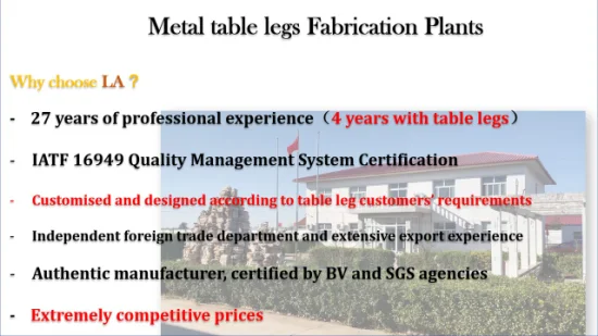 Customized Metal Matt Black Steel Bench Legs Modern OEM/ODM Square Metal Iron Table Leg Simple Design Dining Office Furniture Computer Desk Legs