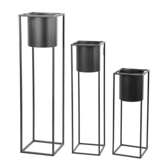 Home Decoration Metal Plant Holder Plant Pot and Stand