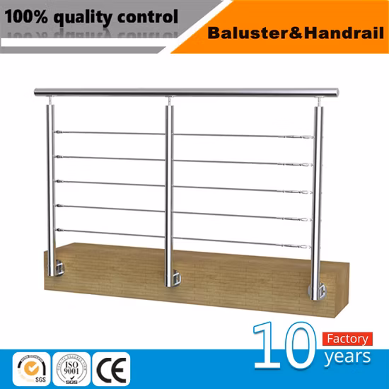 Stainless Steel Indoor Outdoor Staircase Handrail Guardrail Design Stair Railing