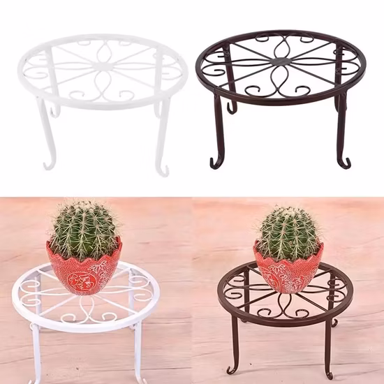 Outdoor Iron Metal Plant Stand for Flower Pots Holder